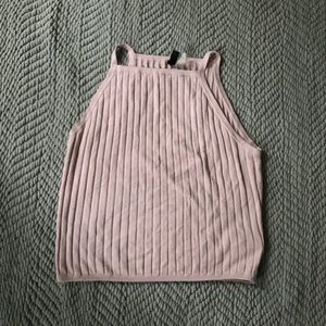 Light Pink Halter Top